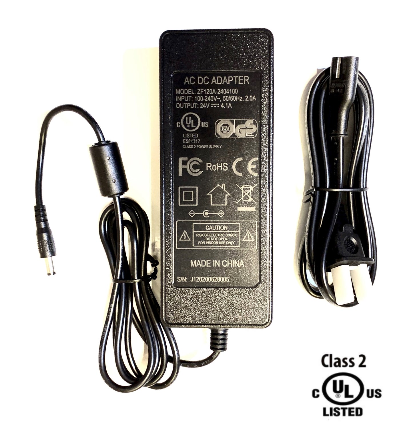 24V 4.1A 100W Class 2 cUL listed Power Supply