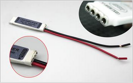 SIGNAL AMPLIFIER LED FOR RGB STRIP LIGHTS 5050 3528 DC12V MINI SIZE