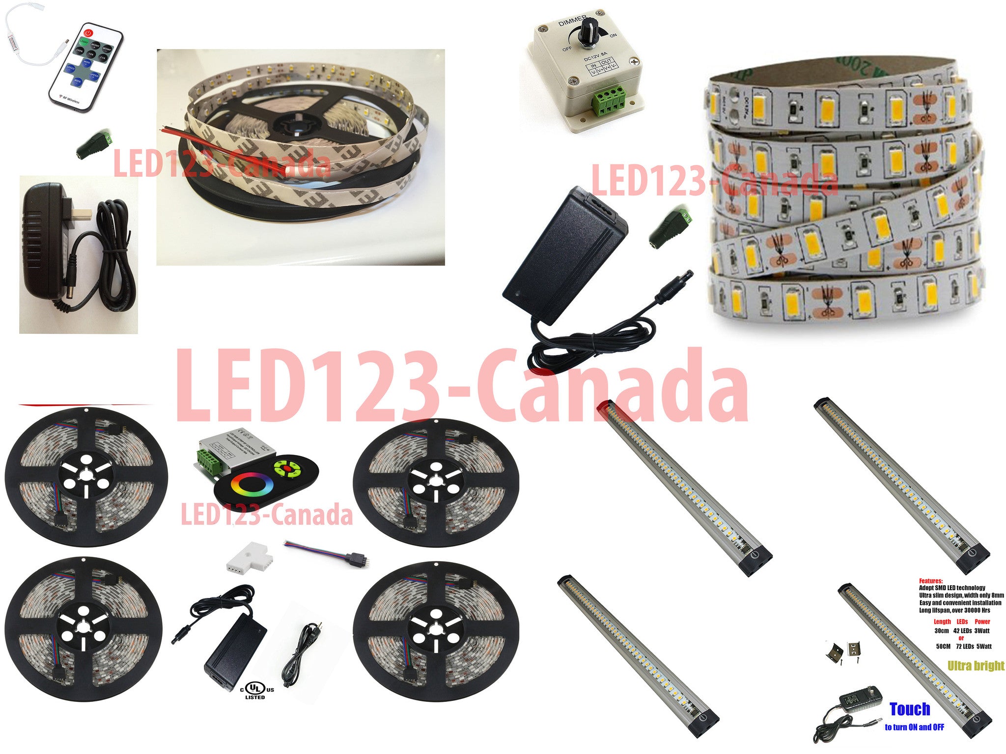 Complete LED kits – LED123-Canada