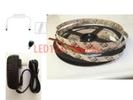 16.4ft/5M 3528 FLEXIBLE LED STRIP LIGHT COMPLETE KIT/ HIGHT QUALITY WITH cUL APPROVED POWER SUPPLY WITH A SWITCH