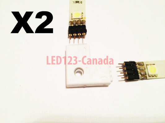 Corner/L-connector/right angle for RGB