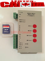 T1000S LED Controller+SD CARD-RGB LEDs WS2801,WS2811,WS2812,WS2812B LPD8806,DMX