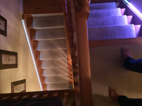 MOTION ACTIVATED STAIR LED LIGHT COMPLETE KIT+HOW TO